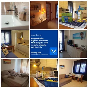  Apartament Gruppo Aedes Alghero, Residenza Michelangelo - 500 Mt Dalla